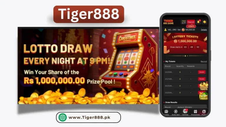 Join the Tiger888 Lottery Draw & Win Up to Rs. 1 Million!