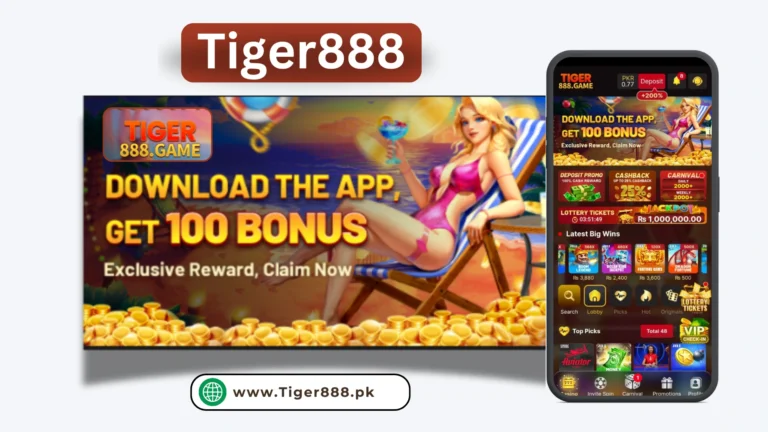 Download the Tiger888 App & Get Rs. 100 Free!