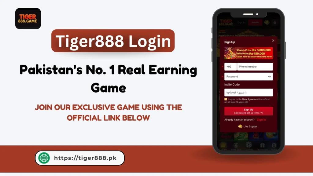 Tiger888 Login